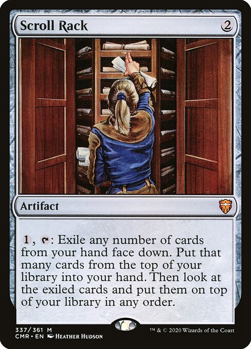 Scroll Rack (CMR 337) [Commander Legends]