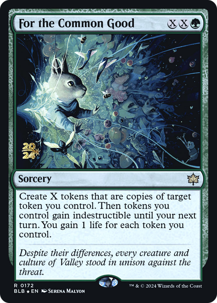 For the Common Good [Bloomburrow Prerelease Promos]