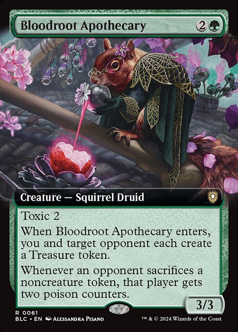Bloodroot Apothecary (BLC 61) [Bloomburrow Commander]