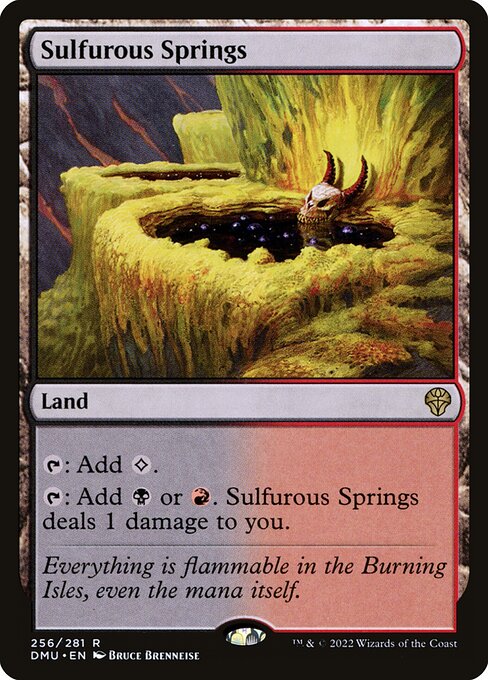 Sulfurous Springs (DMU 256) [Dominaria United]