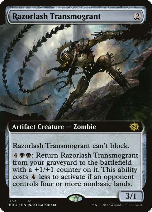 Razorlash Transmogrant (BRO 333) [The Brothers' War]