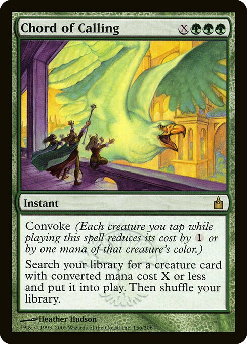 Chord of Calling (RAV 156) [Ravnica: City of Guilds]
