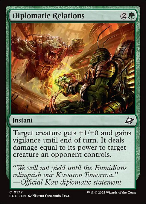 Diplomatic Relations (EOE 177) [Edge of Eternities]
