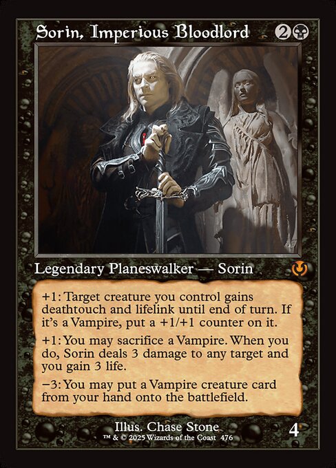 Sorin, Imperious Bloodlord (Retro Frame) (INR 476) [Innistrad Remastered]