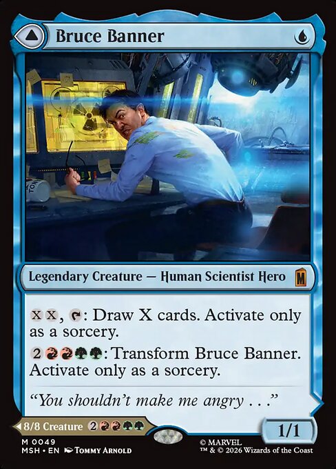 Bruce Banner // The Incredible Hulk (MSH 49) [Marvel Super Heroes]