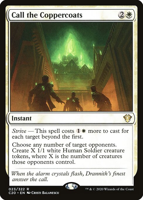 Call the Coppercoats (C20 23) [Commander 2020]