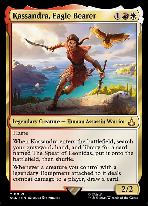 Kassandra, Eagle Bearer (ACR 59) [Assassin's Creed]