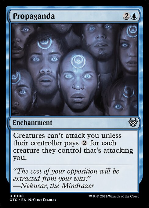 Propaganda (OTC 108) [Outlaws of Thunder Junction Commander]