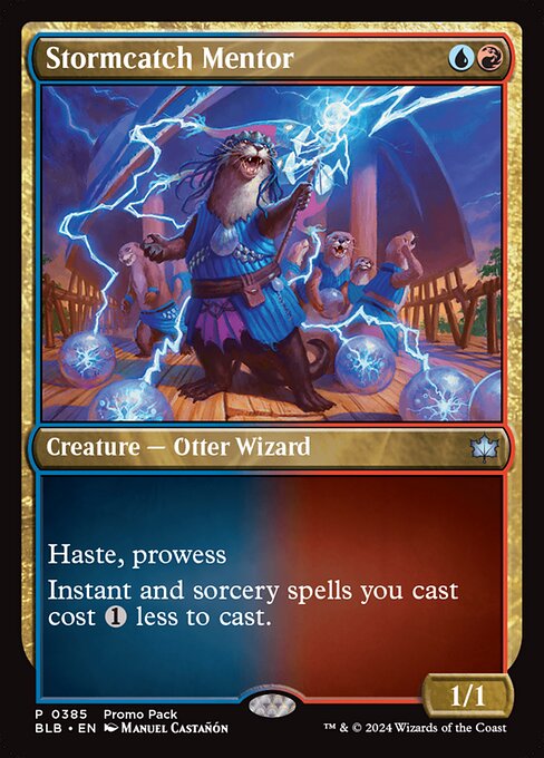 Stormcatch Mentor (BLB 385) [Bloomburrow]