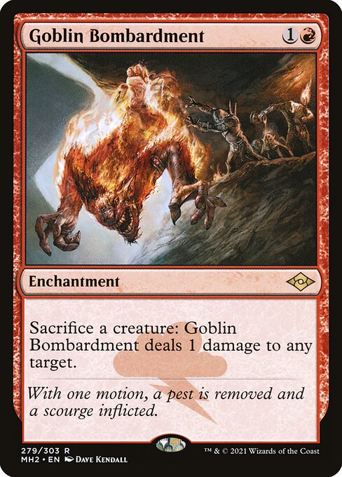 Goblin Bombardment (MH2 279) [Modern Horizons 2]