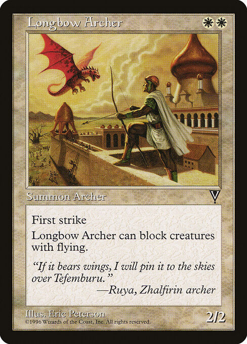 Longbow Archer (VIS 12) [Visions]