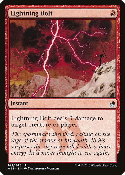 Lightning Bolt (A25 141) [Masters 25]