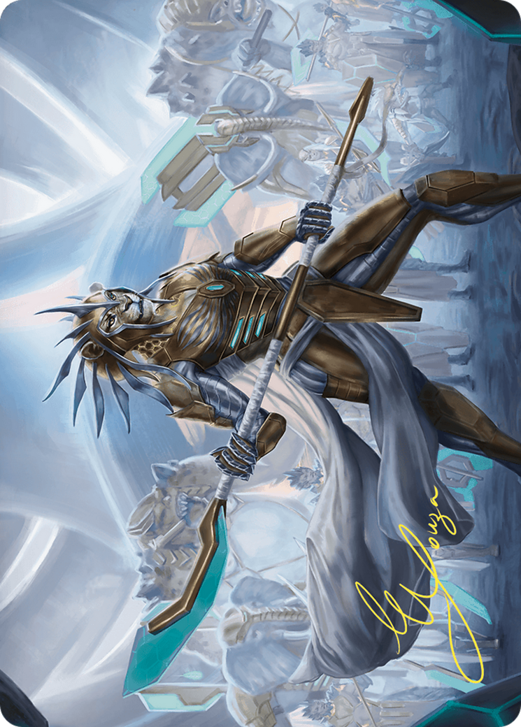 Kemba, Kha Regent Art Card (Gold-Stamped Signature) [Commander Masters Art Series]