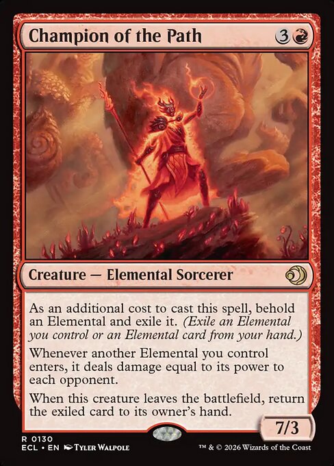 Champion of the Path (ECL 130) [Lorwyn Eclipsed]
