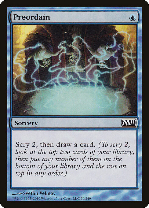 Preordain (M11 70) [Magic 2011]