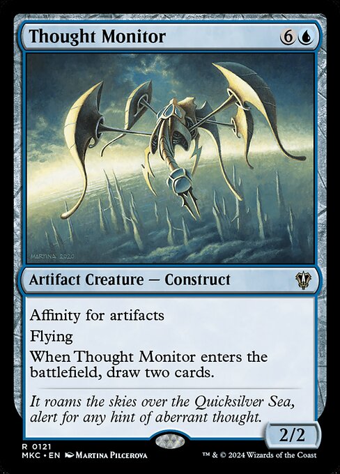 Thought Monitor (MKC 121) [Murders at Karlov Manor Commander]