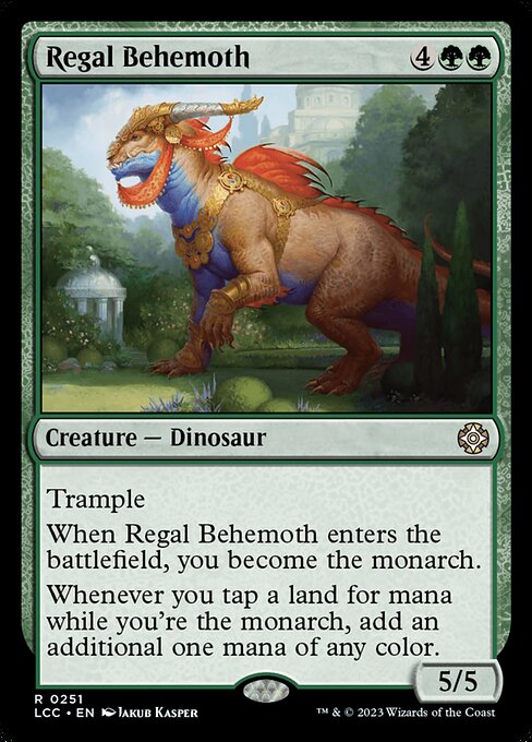 Regal Behemoth (LCC 251) [The Lost Caverns of Ixalan Commander]