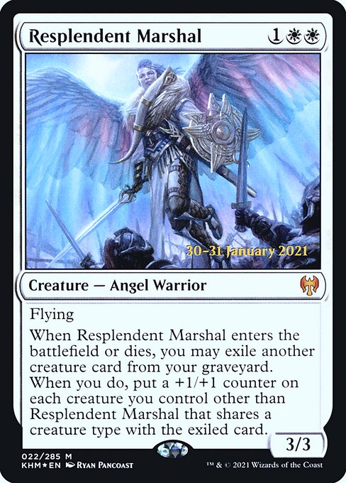 Resplendent Marshal (PKHM 22s) [Kaldheim Promos]