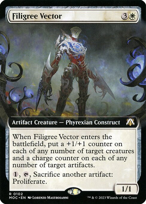 Filigree Vector (MOC 102) [March of the Machine Commander]