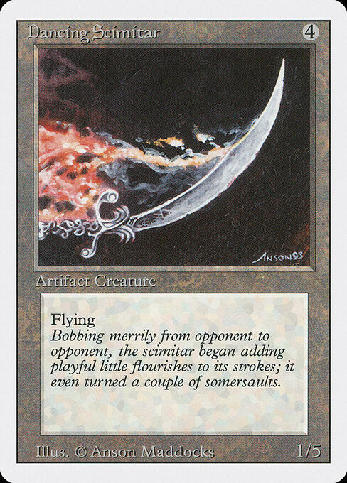 Dancing Scimitar (3ED 243) [Revised Edition]