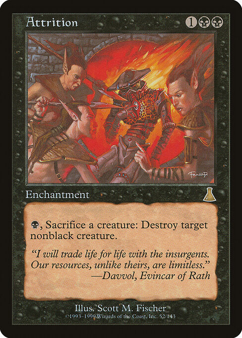 Attrition (UDS 52) [Urza's Destiny]