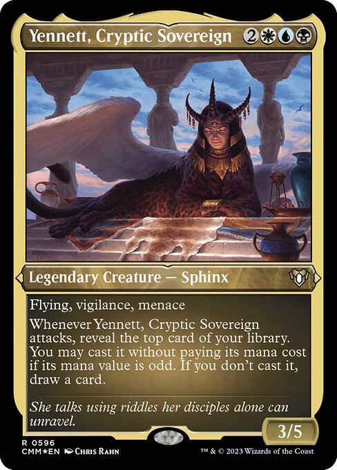 Yennett, Cryptic Sovereign (CMM 596) [Commander Masters]