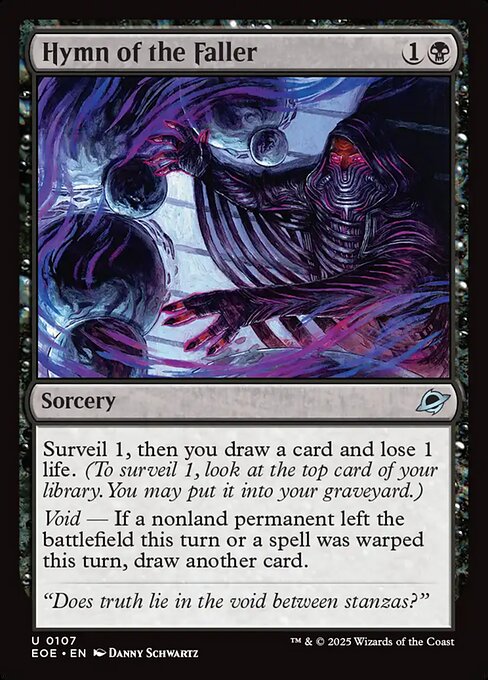 Hymn of the Faller (EOE 107) [Edge of Eternities]