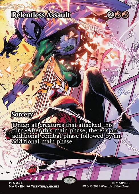 Relentless Assault (MAR 25) [Marvel Universe]