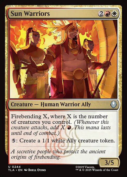 Sun Warriors (TLA 244) [Avatar: The Last Airbender]