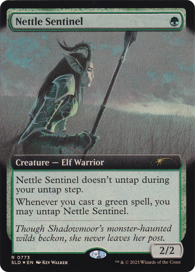 Nettle Sentinel (Extended Art) [Secret Lair Drop Series]