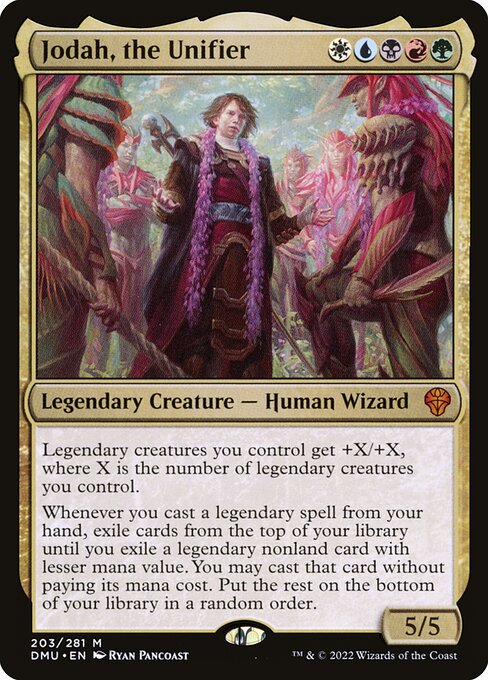 Jodah, the Unifier (DMU 203) [Dominaria United]