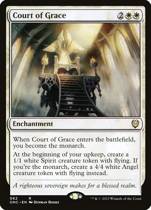 Court of Grace (ONC 62) [Phyrexia: All Will Be One Commander]