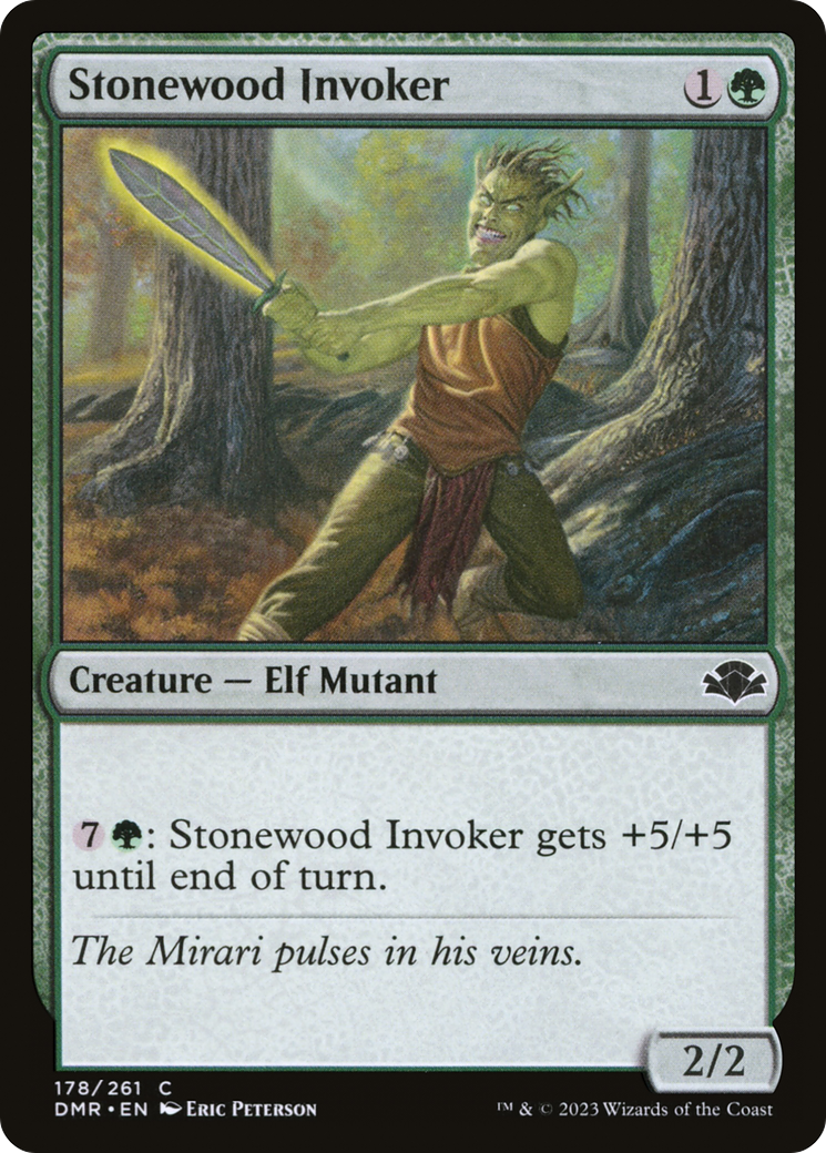 Stonewood Invoker [Dominaria Remastered]