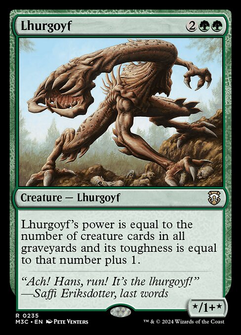 Lhurgoyf (M3C 235) [Modern Horizons 3 Commander]