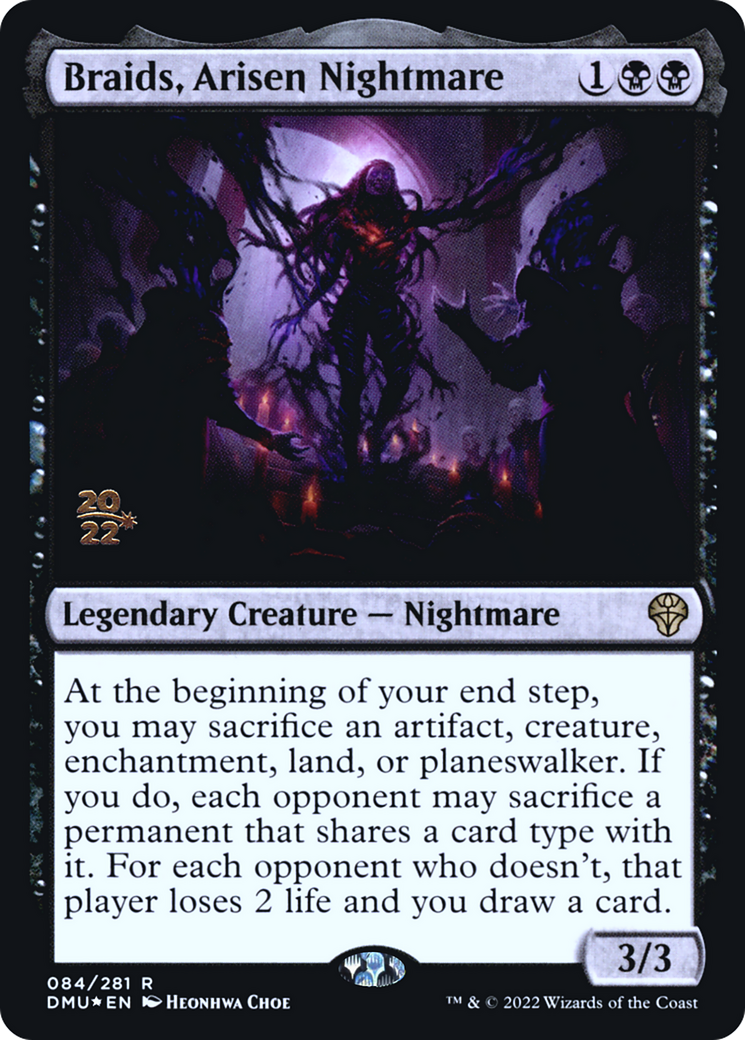 Braids, Arisen Nightmare [Dominaria United Prerelease Promos]