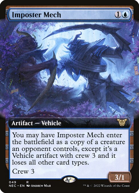 Imposter Mech (NEC 49) [Neon Dynasty Commander]