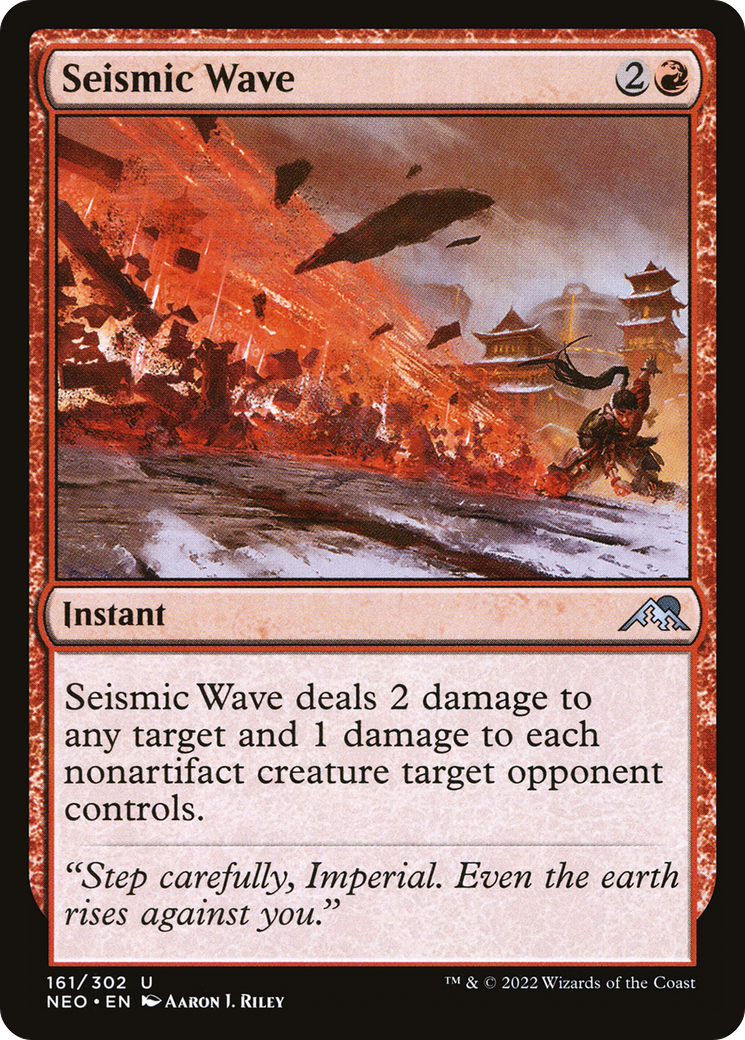 Seismic Wave [Kamigawa: Neon Dynasty]