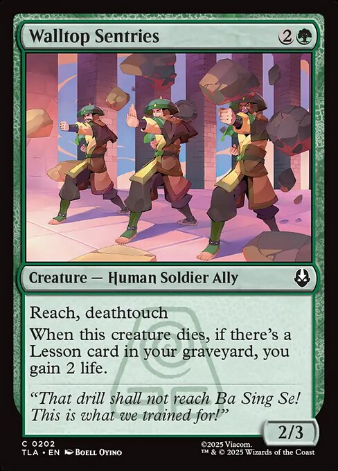 Walltop Sentries (TLA 202) [Avatar: The Last Airbender]