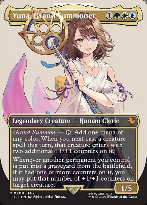 Yuna, Grand Summoner (FIC 208) [Final Fantasy Commander]