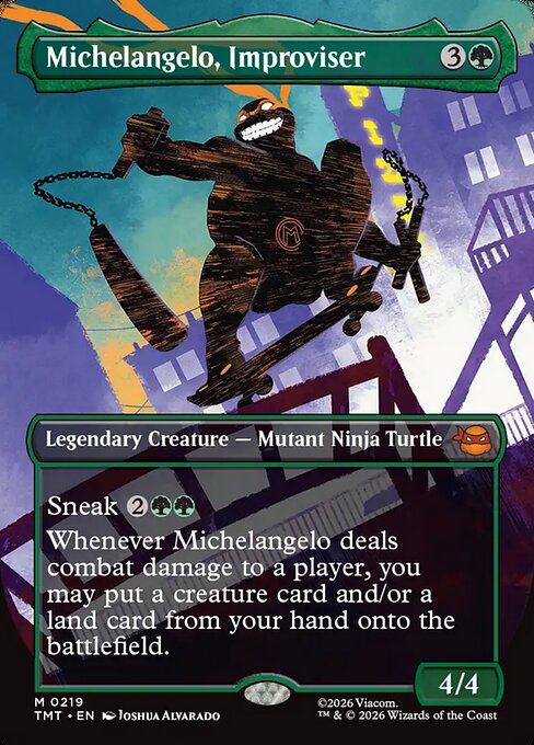 Michelangelo, Improviser (TMT 219) [Teenage Mutant Ninja Turtles]