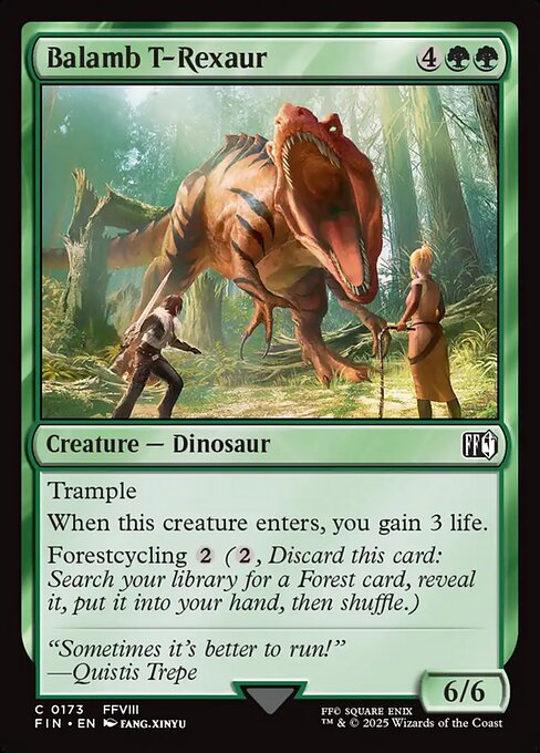 Balamb T-Rexaur (FIN 173) [Final Fantasy]