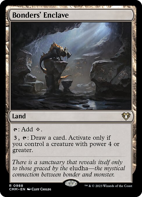 Bonders' Enclave (CMM 988) [Commander Masters]