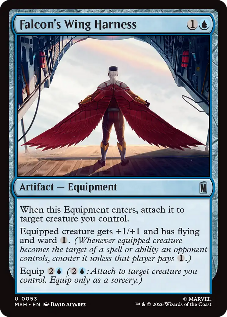 Falcon's Wing Harness [Marvel Super Heroes]