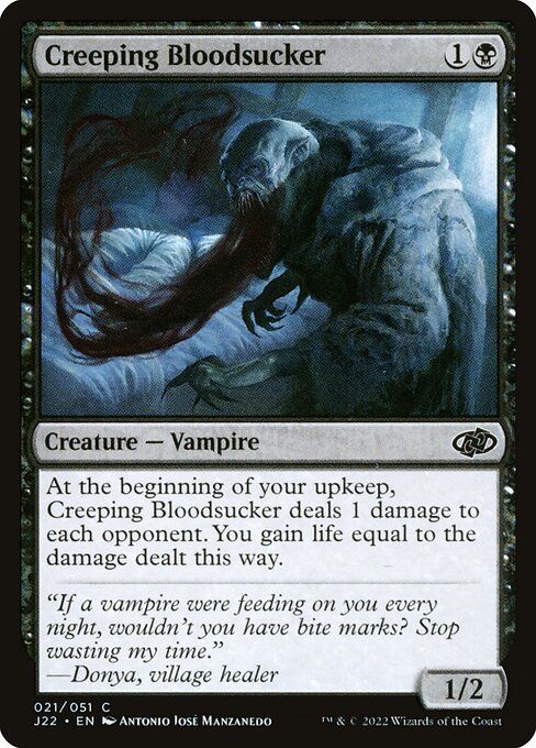 Creeping Bloodsucker (J22 21) [Jumpstart 2022]