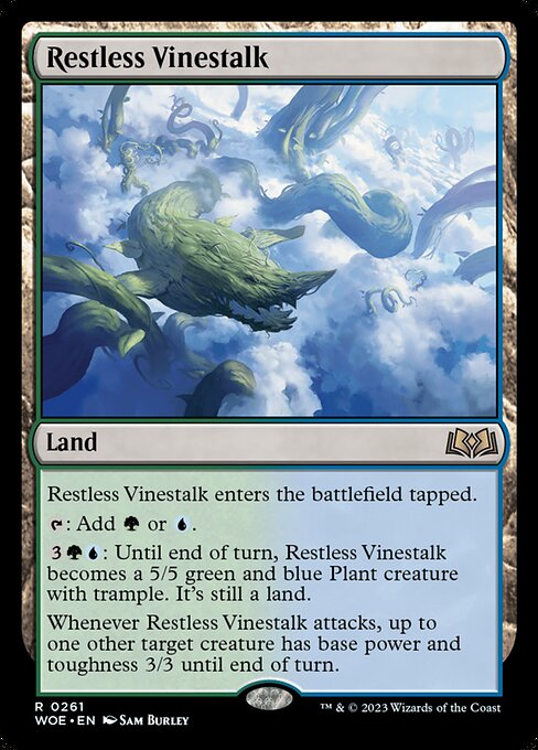 Restless Vinestalk (WOE 261) [Wilds of Eldraine]