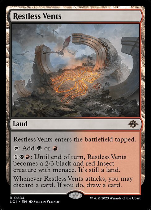 Restless Vents (LCI 284) [The Lost Caverns of Ixalan]