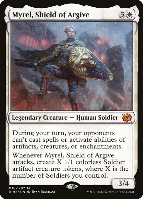 Myrel, Shield of Argive (BRO 18) [The Brothers' War]