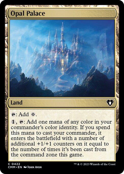 Opal Palace (CMM 422) [Commander Masters]