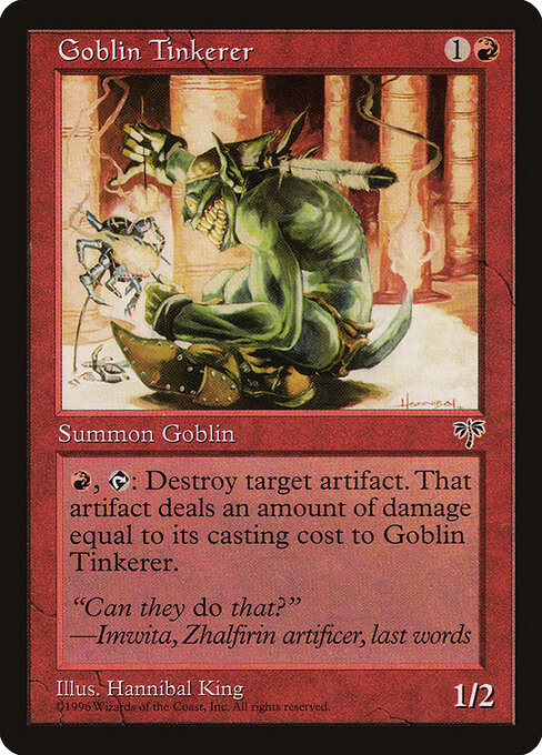 Goblin Tinkerer (MIR 180) [Mirage]