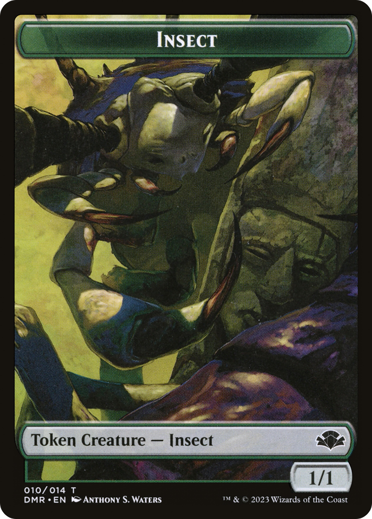 Insect Token [Dominaria Remastered Tokens]